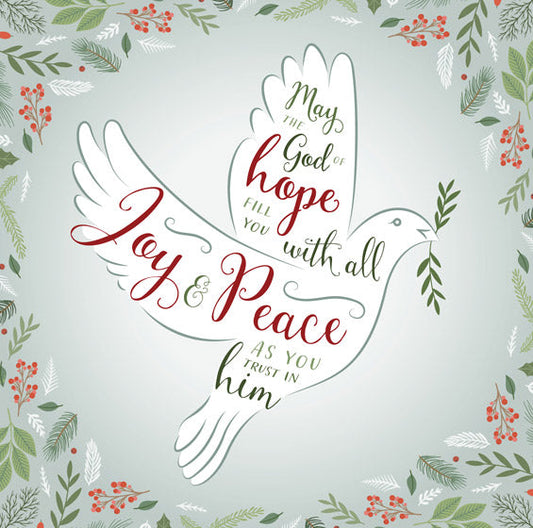 Compassion Charity Christmas Cards: Joy And Peace (10 Pack) - Re-vived
