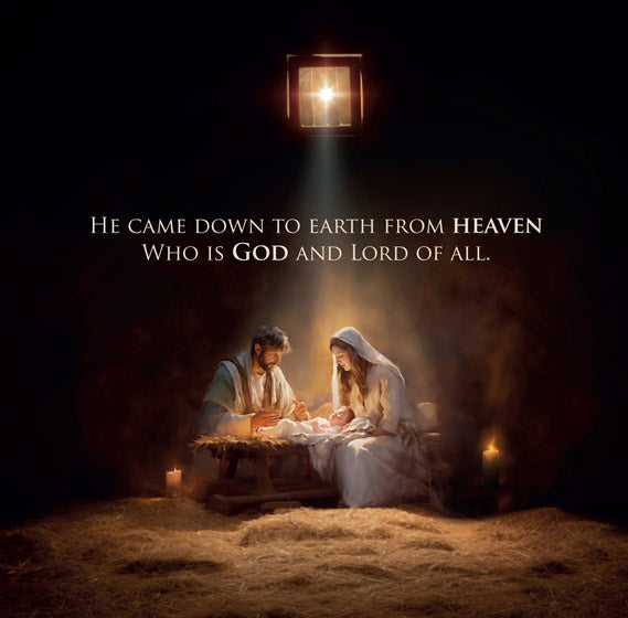 Christmas Boxed Cards: He Came Down (Pack Of 16) - Re-vived