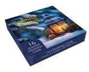 Christmas Boxed Cards: Lanterns (Pack Of 16) - Re-vived