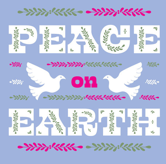 Christmas Boxed Cards: Peace/Light (Pack Of 16) - Re-vived