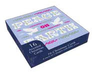 Christmas Boxed Cards: Peace/Light (Pack Of 16) - Re-vived