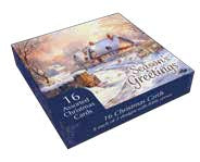 Christmas Boxed Cards: Winter Scenes (Pack Of 16) - Re-vived