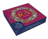Christmas Boxed Cards: Pine Wreaths (Pack Of 16) - Re-vived