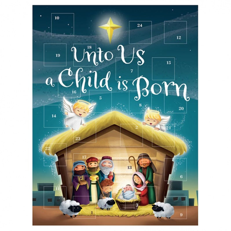 Unto Us A Child Is Born Advent Calendar - Re-vived