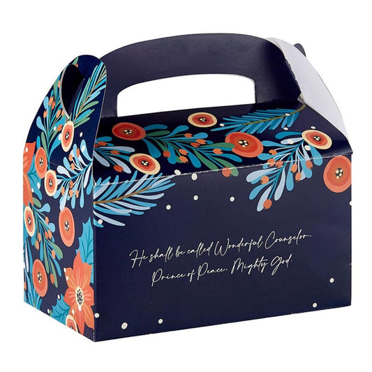 For Unto Us A Child Is Born Treat Box - Re-vived
