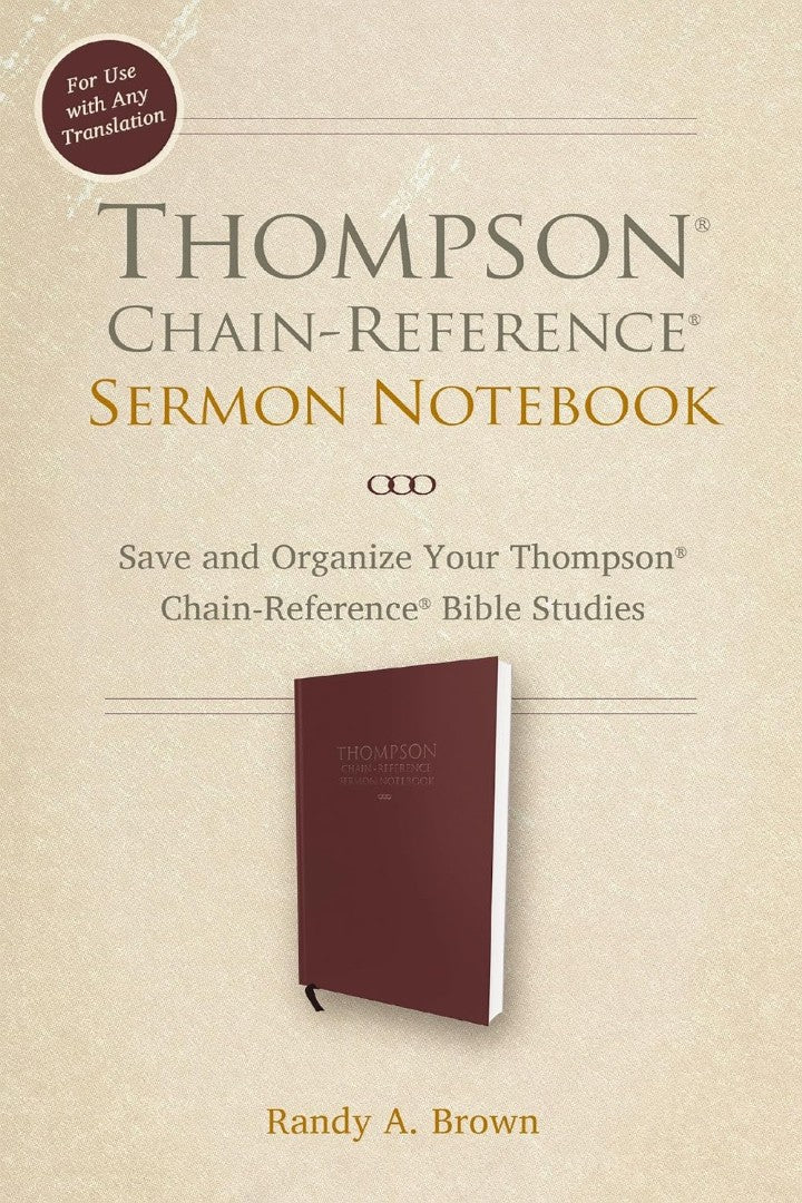 Thompson Chain-Reference Sermon Notebook - Re-vived
