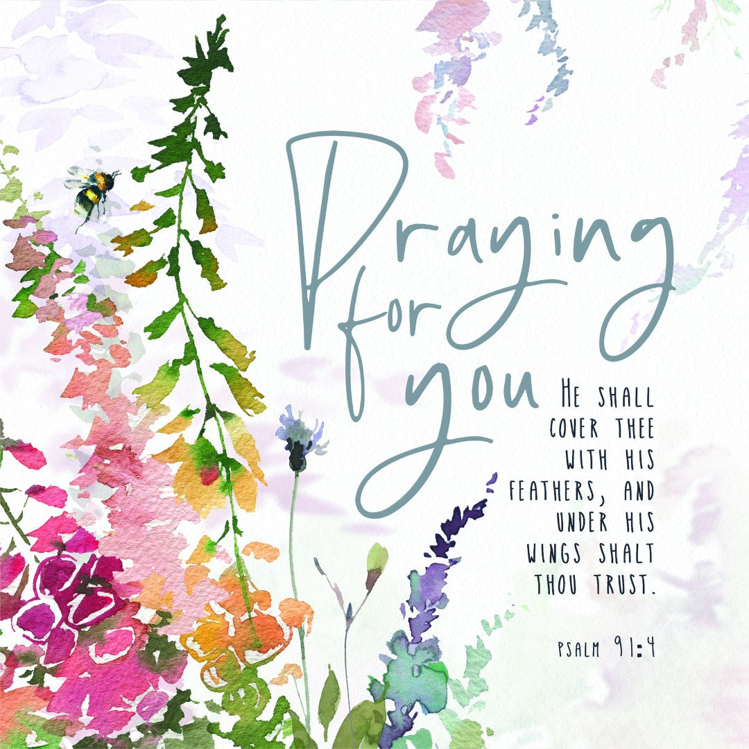 Praying For You: Cover Thee - Greeting Card - Re-vived