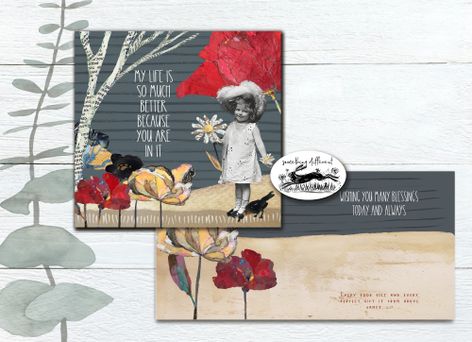Friends Like You Make My Life So Much Better - Greeting Card - Re-vived