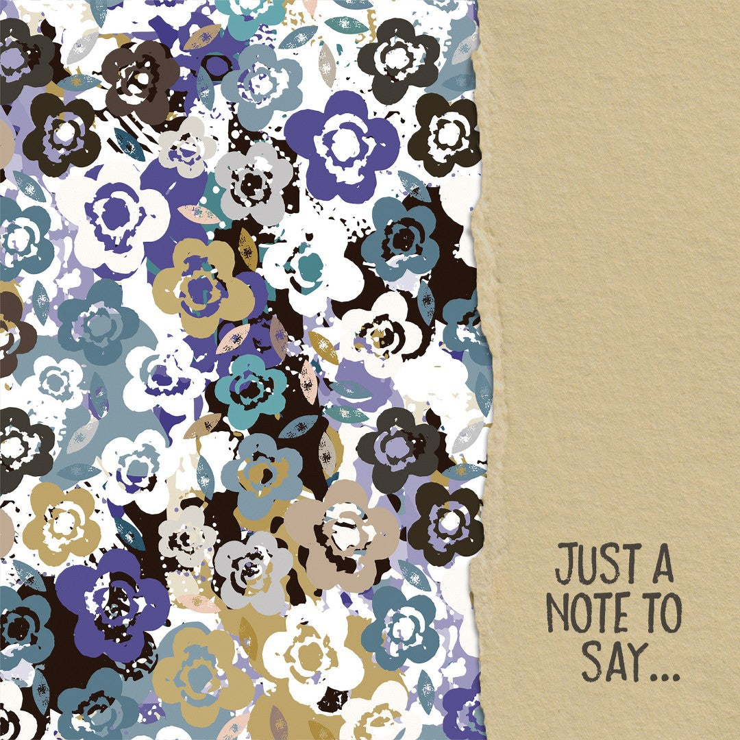 Just A Note To Say - Greeting Card - Re-vived