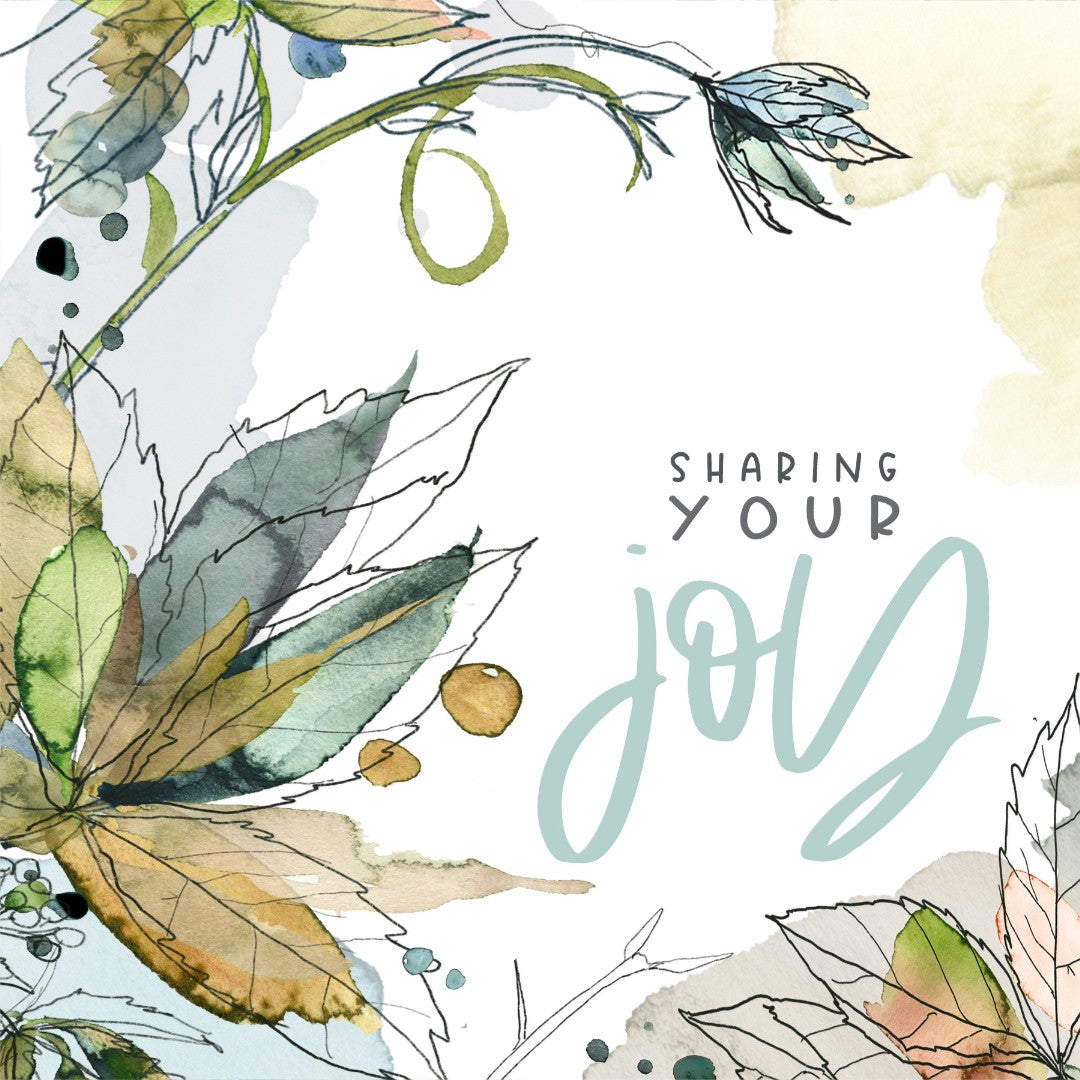 Sharing Your Joy - Greeting Card - Re-vived