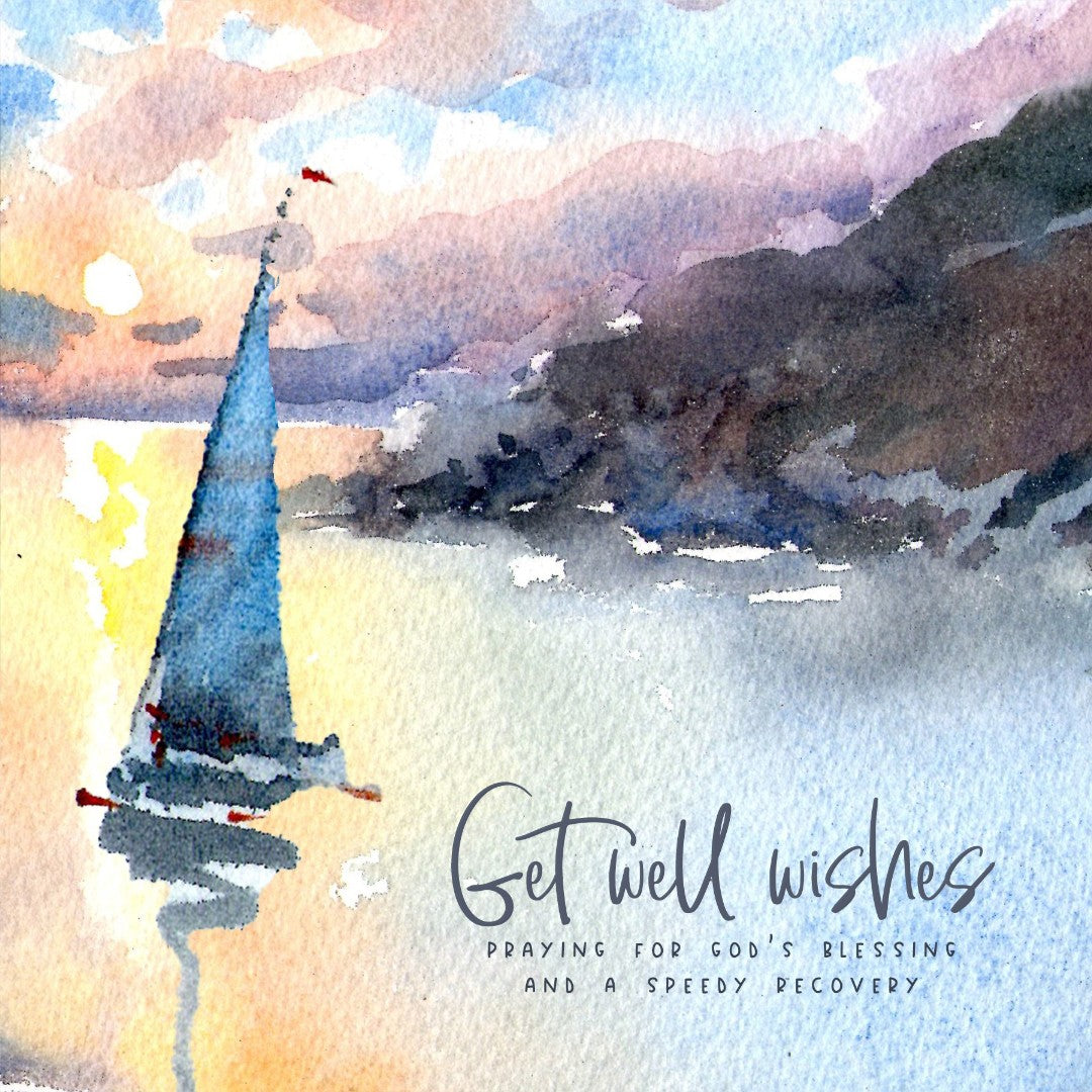 Get Well Wishes - Greeting Card - Re-vived