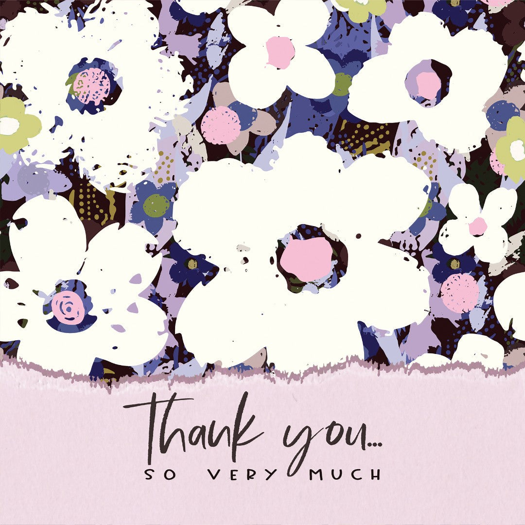Thank You So Very Much - Greeting Card - Re-vived