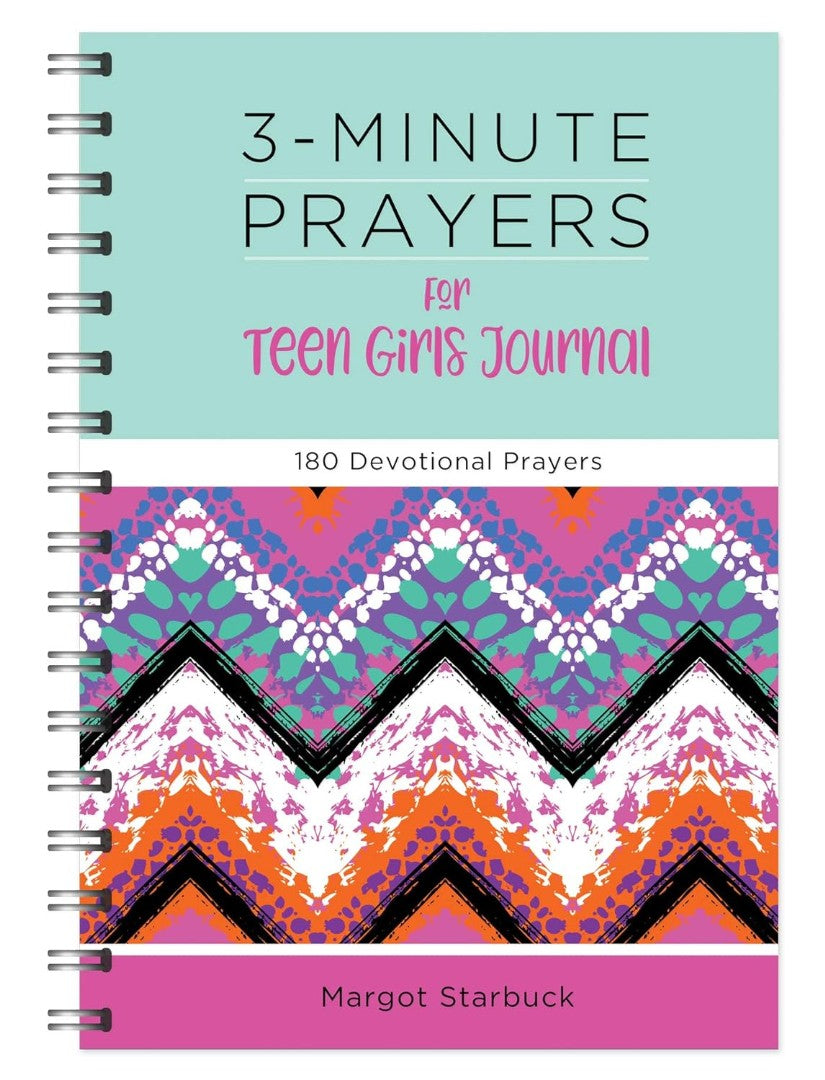 3-Minute Prayers For Teen Girls Journal - Re-vived
