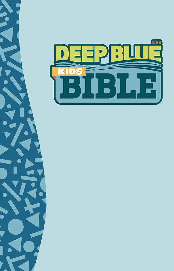CEB Deep Blue Kids Bible Ocean Surf Hardcover - Re-vived