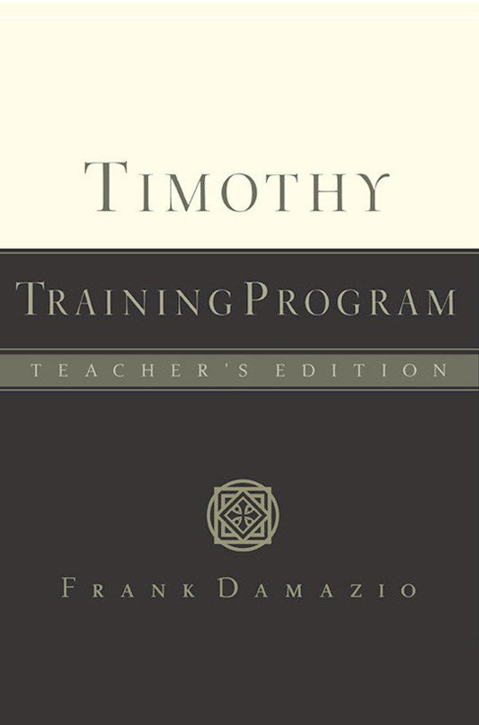 Timothy Training Program Teacher's Edition - Re-vived