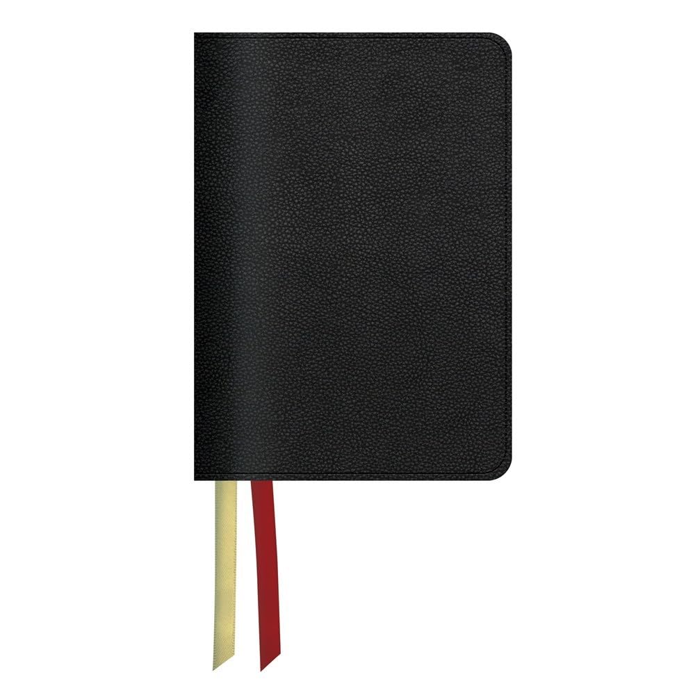 LSB Portable Paragraph Reference Bible, Black - Re-vived