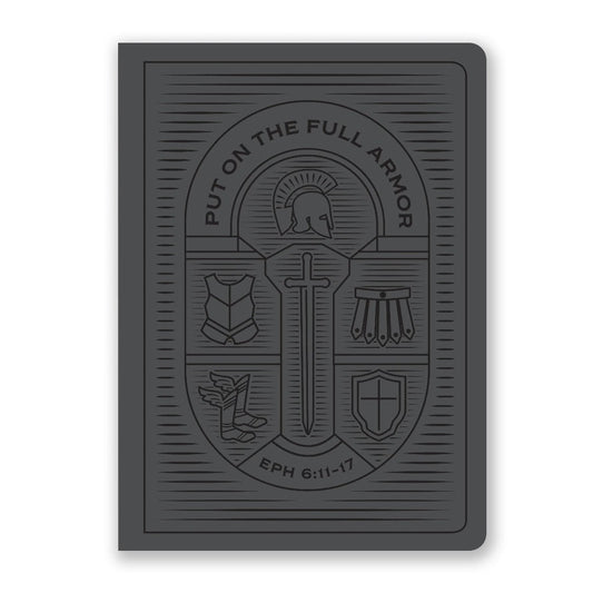 Armor of God Journal, Steel Grey - Re-vived