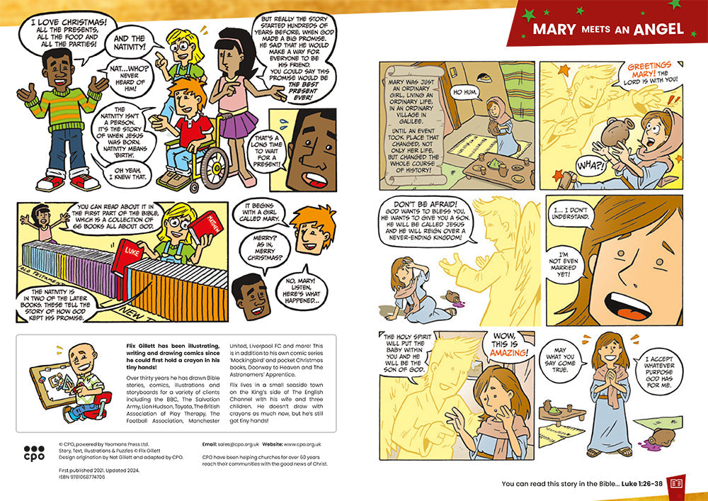 The Christmas Story Comic (pack of 20) - Re-vived