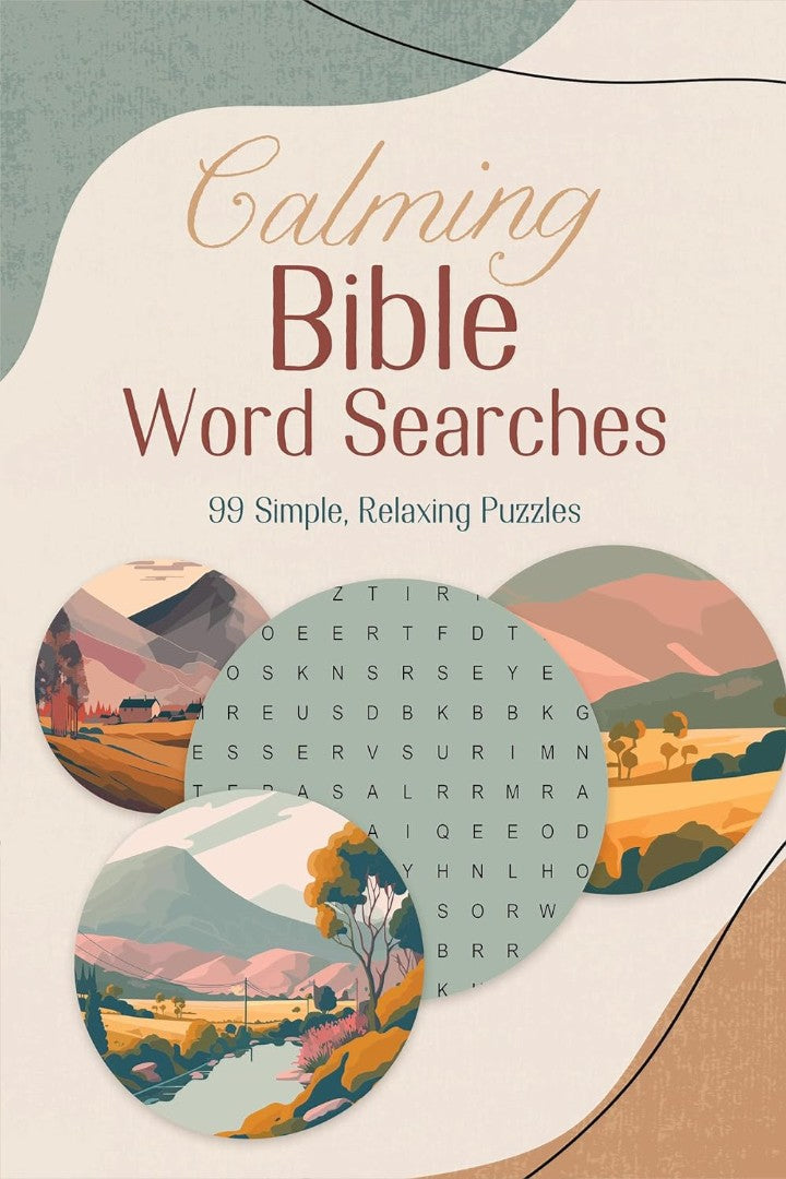 Calming Bible Word Searches: 99 Simple, Relaxing Puzzles - Re-vived
