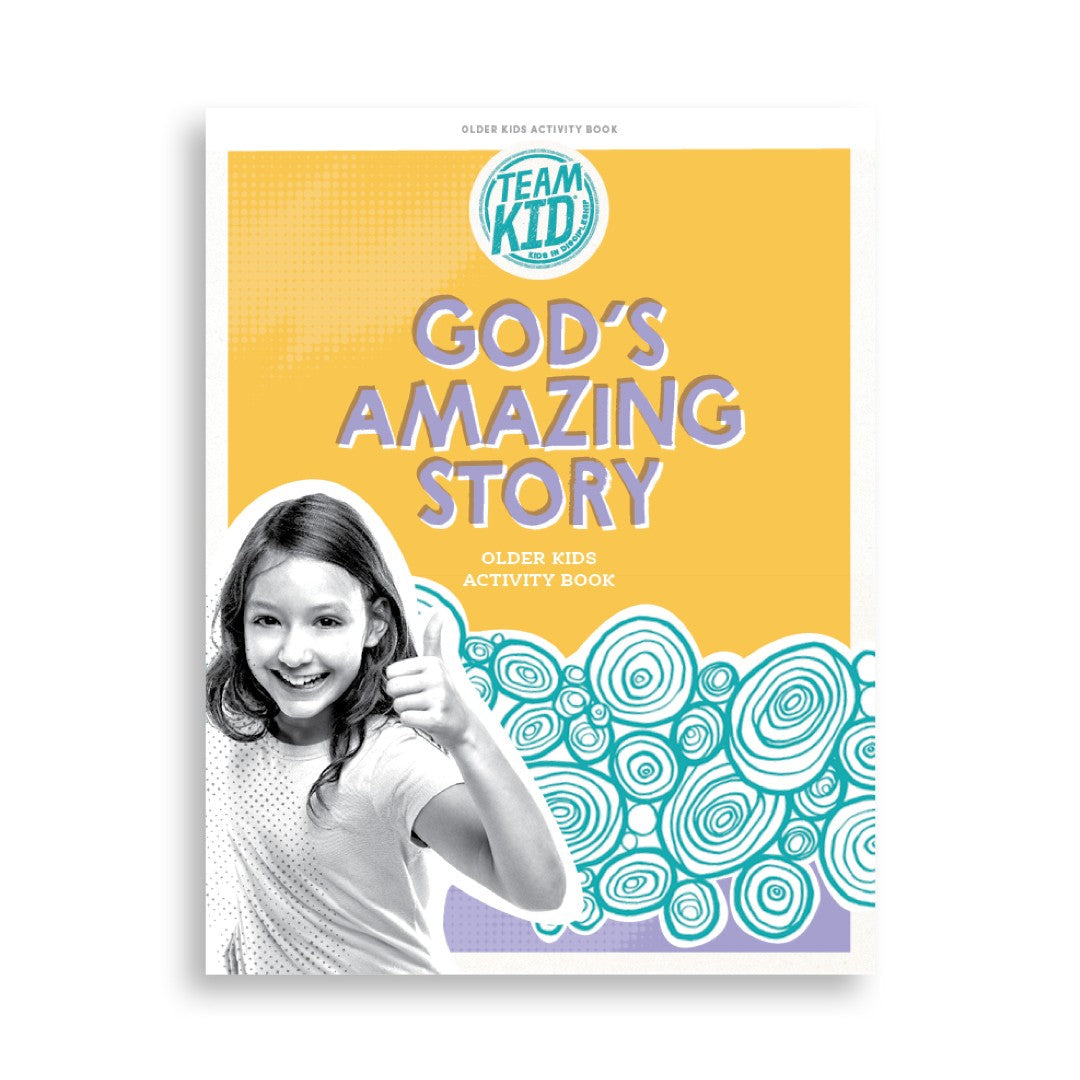 TeamKID: God's Amazing Story Older Kids Activity Book - Re-vived