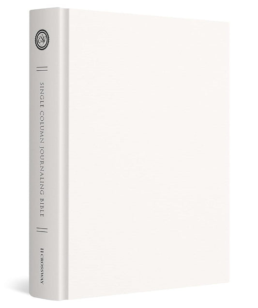 ESV Single Column Journaling Bible, Customizable Cover - Re-vived