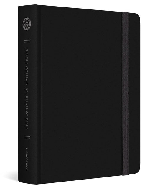 ESV Single Column Journaling Bible, Black - Re-vived