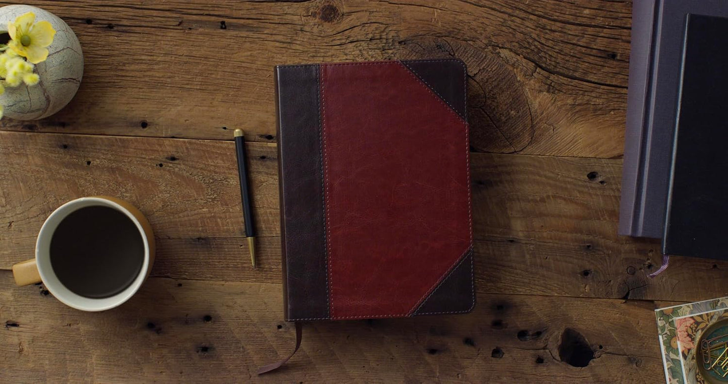 ESV Single Column Journaling Bible, Brown/Cordovan - Re-vived
