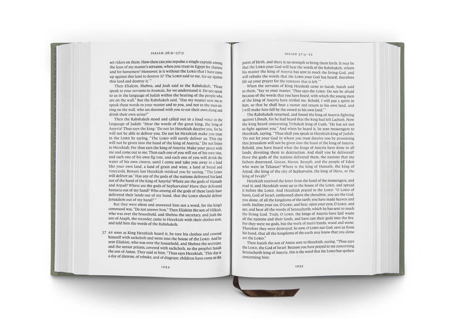 ESV Reader's Bible, Cloth Over Board, Timeless Design - Re-vived