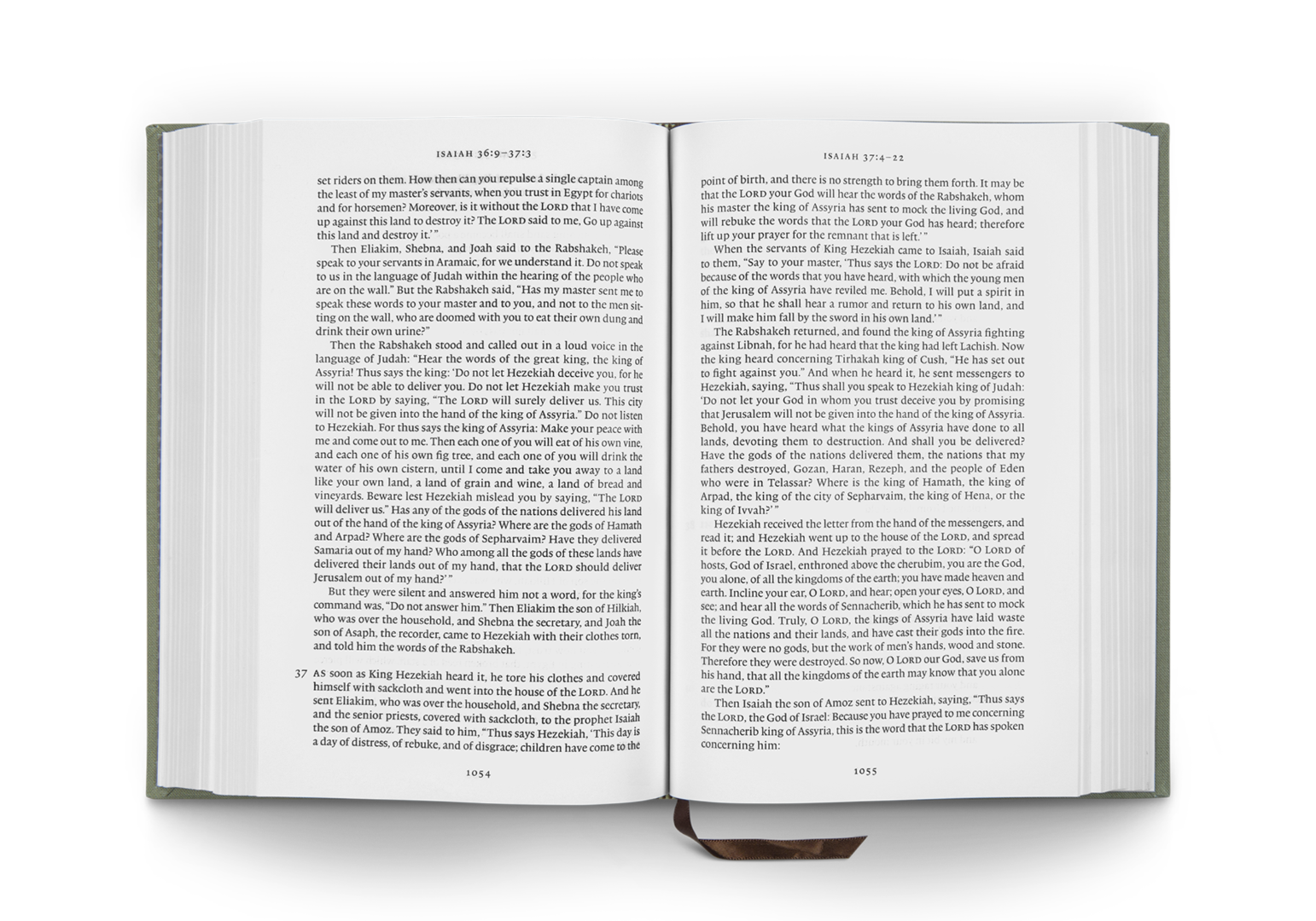 ESV Reader's Bible, Cloth Over Board, Timeless Design - Re-vived