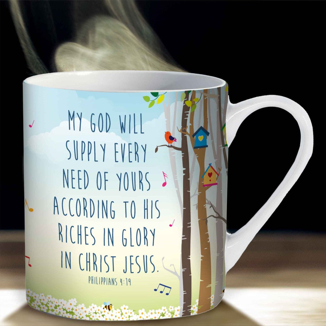 God Will Supply Mug & Giftbox - Re-vived
