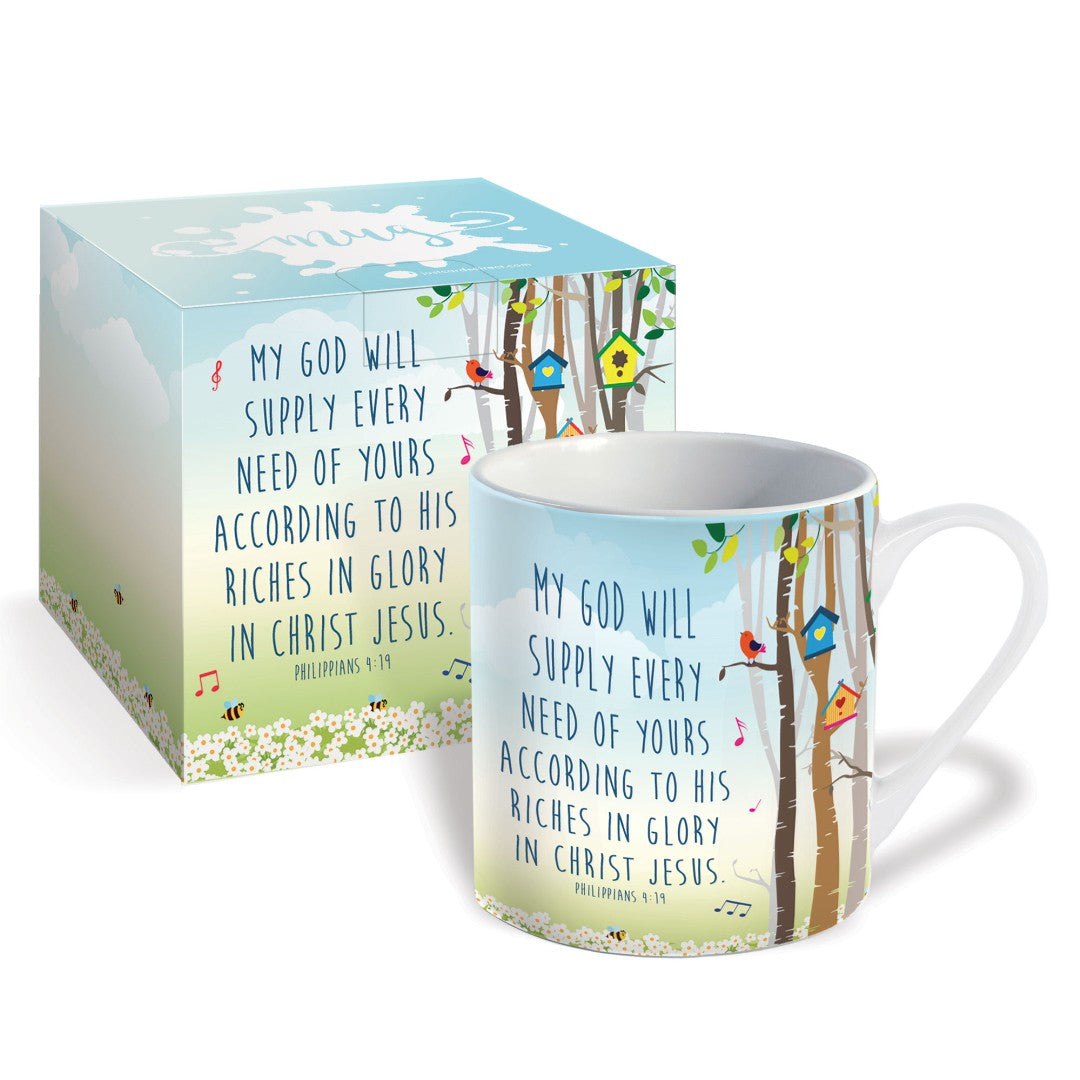 God Will Supply Mug & Giftbox - Re-vived