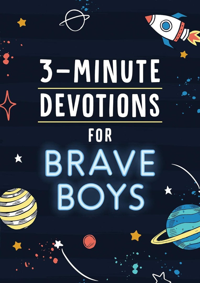 3-Minute Devotions For Brave Boys - Re-vived
