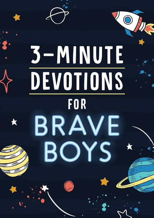 3-Minute Devotions For Brave Boys - Re-vived