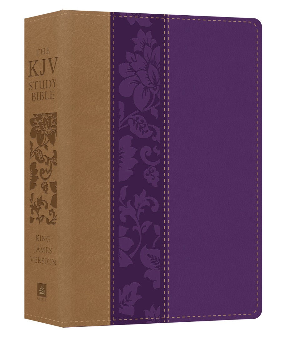KJV Study Bible Large Print [Violet] - Re-vived