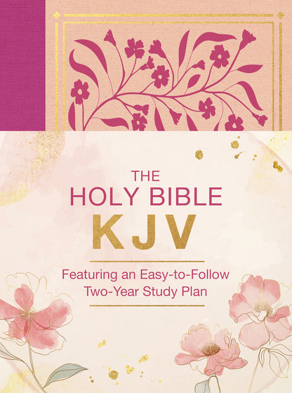 KJV Bible - 2-Year Study Plan [Magenta] - Re-vived