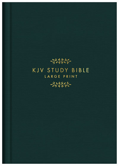 KJV Study Bible - Large Print [Gold] - Re-vived