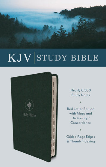KJV Study Bible, Indexed [Evergreen] - Re-vived
