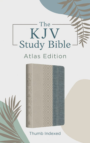 KJV Study Bible: Atlas Edition [Crosshatch] - Re-vived