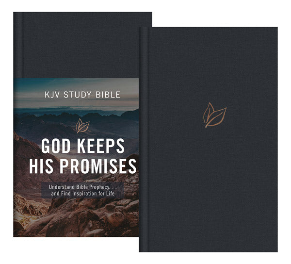 God Keeps His Promises KJV Study Bible [Slate] - Re-vived