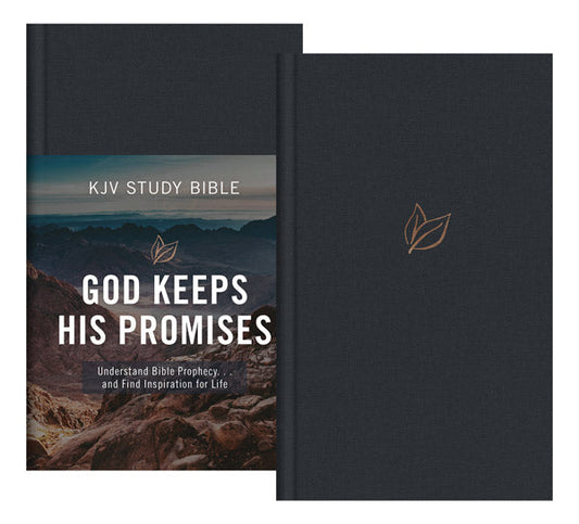 God Keeps His Promises KJV Study Bible [Slate] - Re-vived
