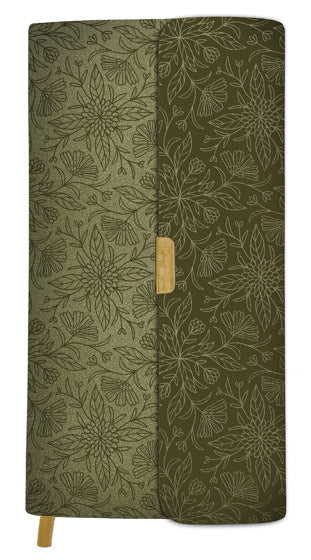 KJV Compact Bible [Olive Petals] - Re-vived