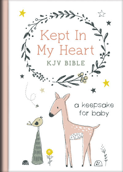 Kept In My Heart KJV Bible - Coral - Re-vived
