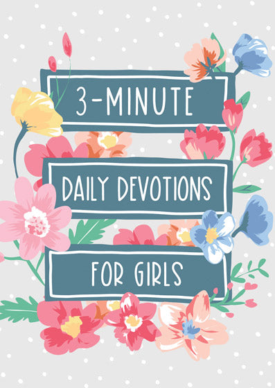 3-Minute Daily Devotions For Girls - Re-vived