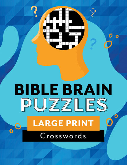 Bible Brain Puzzles: Large Print C/Words - Re-vived