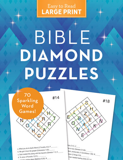 Bible Diamond Puzzles Large Print - Re-vived