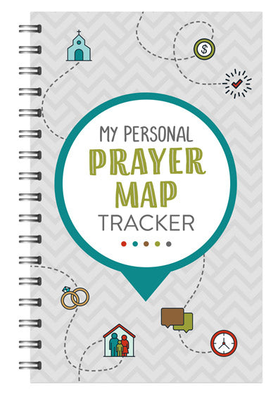 My Personal Prayer Map Tracker - Slate - Re-vived