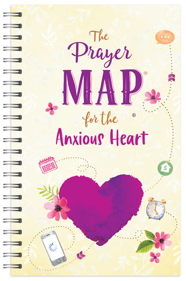 The Prayer Map   For The Anxious Heart - Re-vived