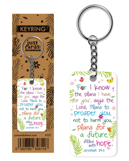 I Know The Plans Keyring - Re-vived