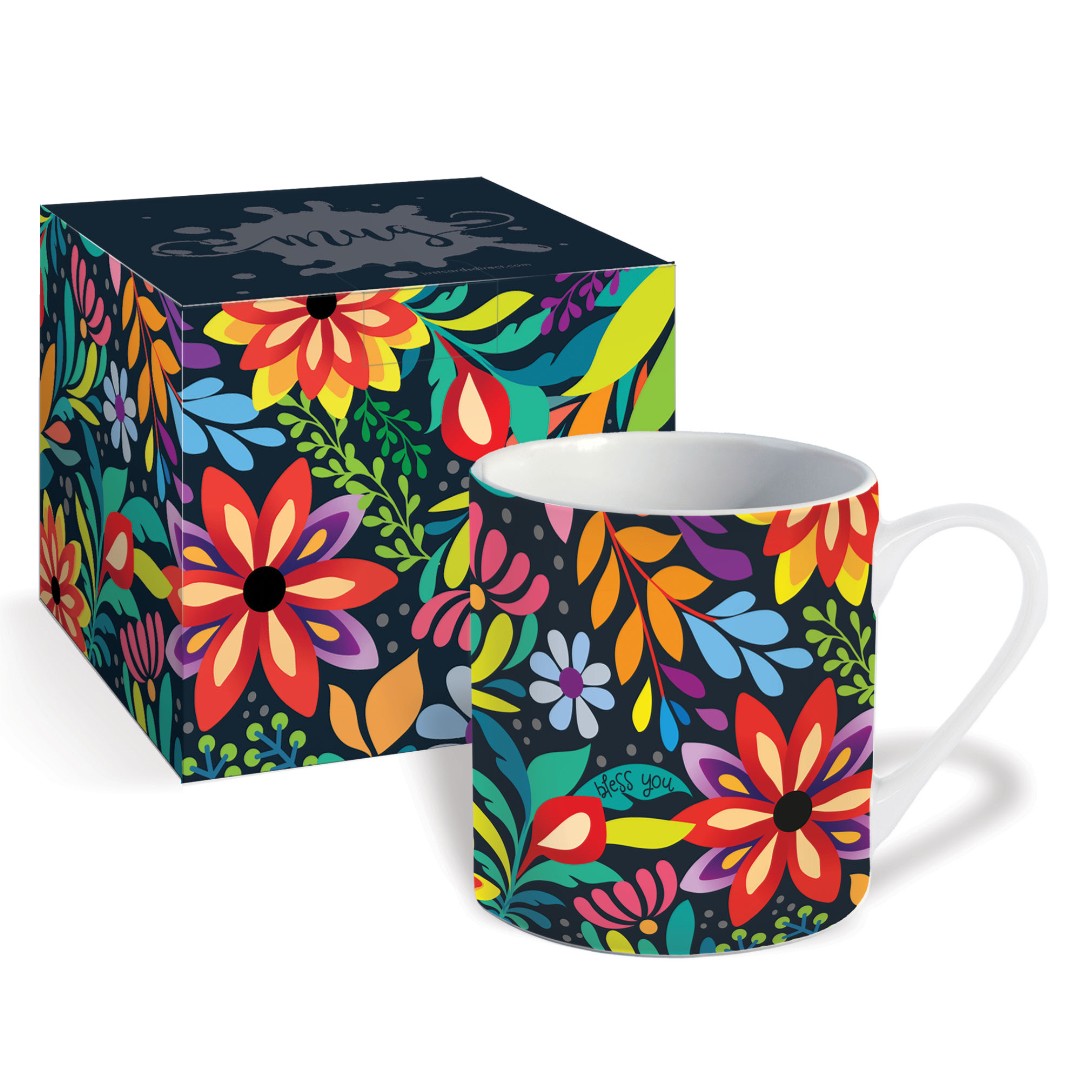 Bless You Flowers Mug & Gift Box - Re-vived