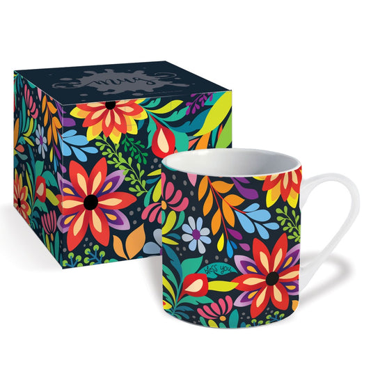 Bless You Flowers Mug & Gift Box - Re-vived